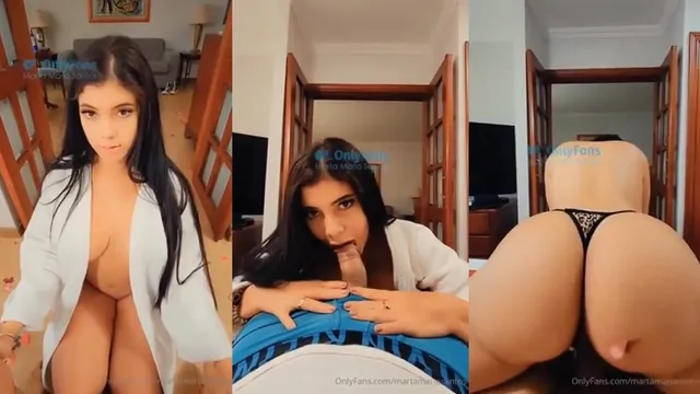 Influencer Marta Maria Santos mostrando a raba