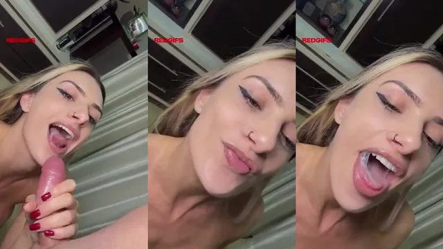 Ninfa safada bate punheta pro cara e goza na boca
