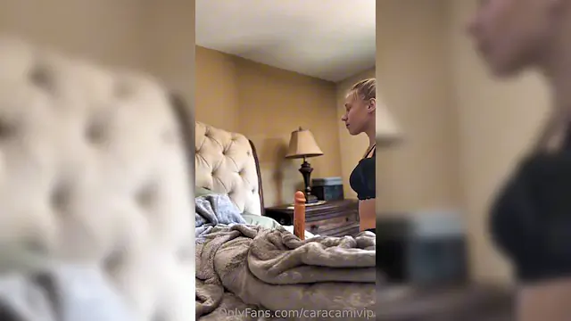 Horny Blonde Masturbates Her Pink Pussy on OnlyFans
