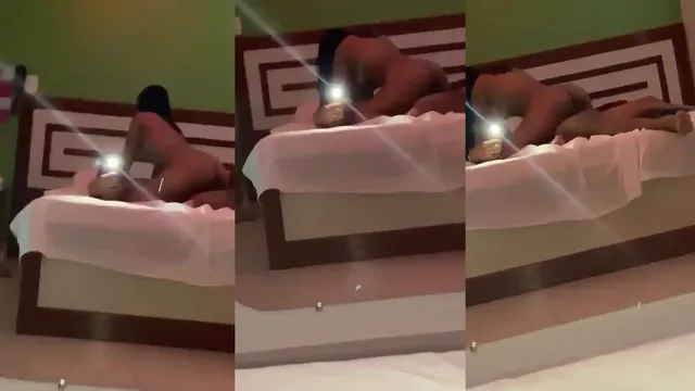 Horny Brunette Moans Loud on Big Cock