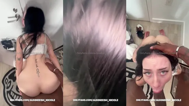 Tatted Amateur Rides Huge Cock Like a Pro