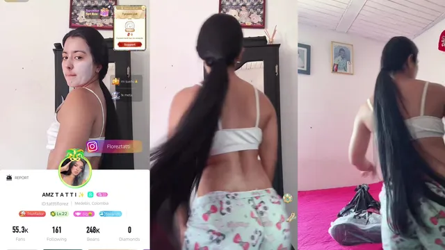 Bigo live tesuda só de pijama