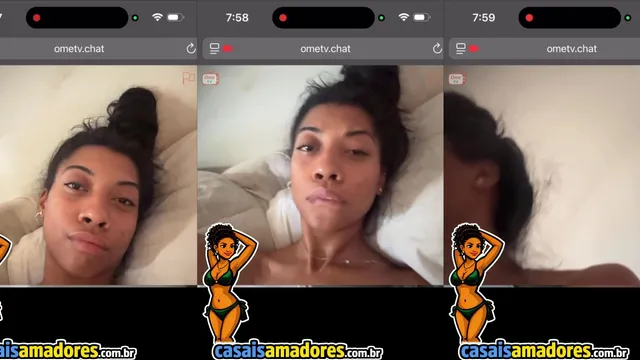 MORENINHA MAGRINHA SE EXIBIU NO OMEGLE