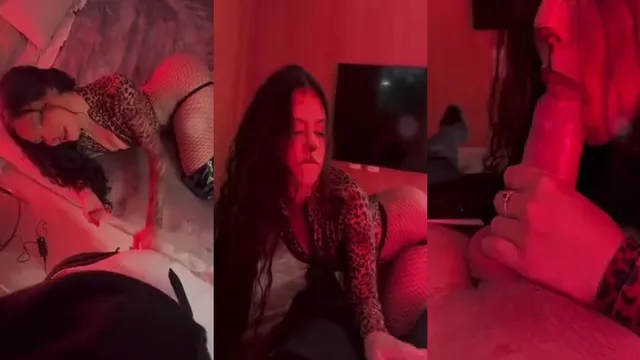 Sun-Kissed Babe Gives Sloppy Blowjob and Handjob