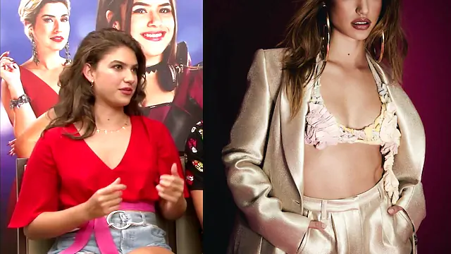Curvy Brunette Gets Covered in Cum