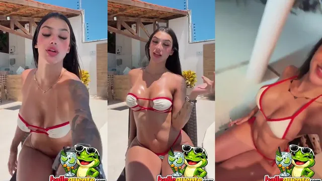 Bia Miranda morena tatuada gostosa sensualizando