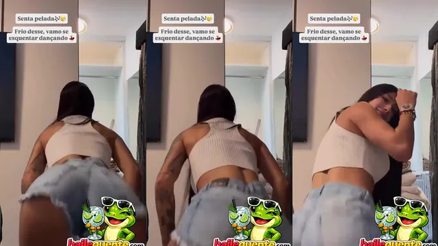 Bia Miranda rebolando bunda gostosa novinha magrinha tarada com tesão
