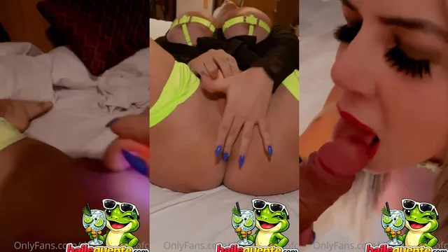 Busty MILF Denise Rocha Masturbates with Vibrator on Camera
