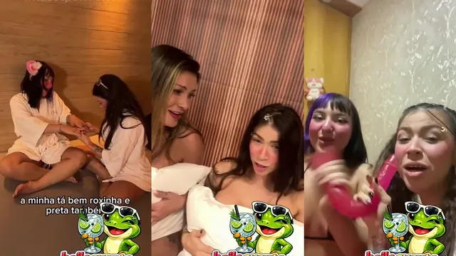 Andressa Urach pegou Mc Pipokinha e Belle Belinha com consolo