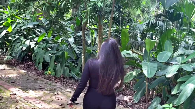 Mamando al aire libre