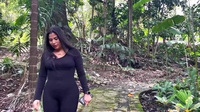Mamando al aire libre
