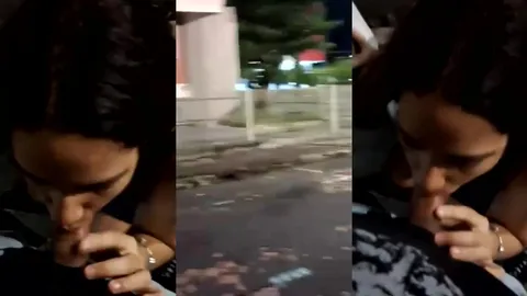 Morena perfeita foi obrigada a mamar e levar gozada na cara do uber