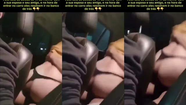 Quando o corno sai da festa com a esposa e o amigo