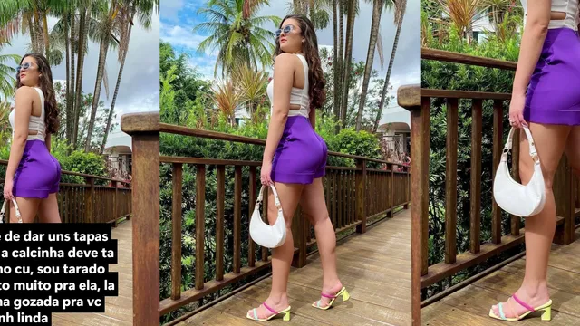BATENDO MAIS UMA PUNHETA PRA LIVIA INHUDES E GOZANDO GOSTOSO PRA ELA