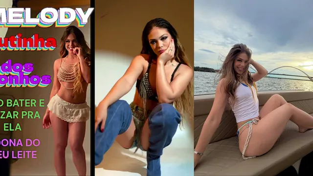 Gozando gostoso pra Melody Delícia de putinha