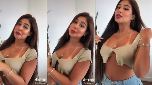 Cinthia cruz gata delíciagoostosa safada exibindo marquinha nos peitos