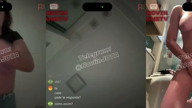 Cute Cam Girl Masturbates to Orgasm in the Bathroom