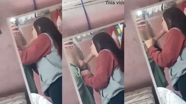 Naughty Brunette Amateur Gives Sloppy Deepthroat Blowjob