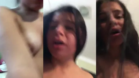 Safadinha levando tapa na cara do namorado e gemendo na pica