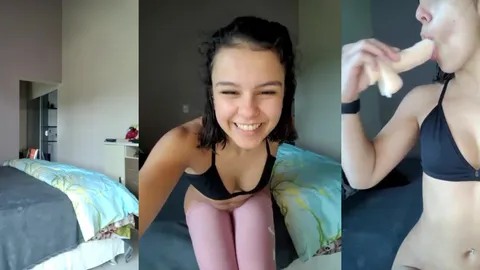 Gostosa da academia se mostrando pelada
