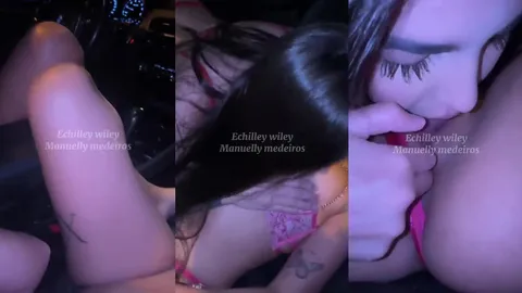 e Manuelly Medeiros lesbicas no carro transando