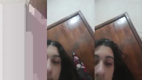 Novinha rabuda do peito bicudo na live mostrando o corpinho