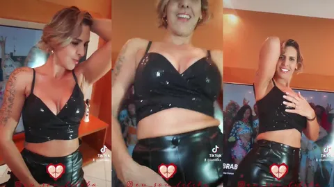 Coroa lilika Teixeira na dancinha sensual