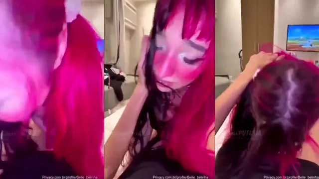 putinha Belle belinha no boquete mamando até ganhar leite