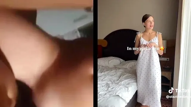 Tiktok star Ola Lamczyk fucking on leaked sextape