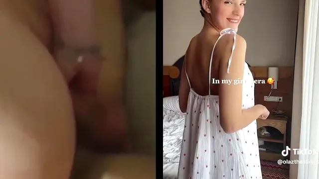 Tiktok star Ola Lamczyk fucking on leaked sextape