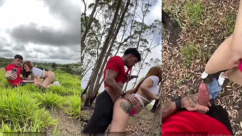 Mari Ávila fodendo no meio do mato com Vitinho Prado