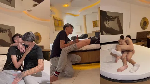 Luiz Reis fudendo cuzinho do amigo no motel
