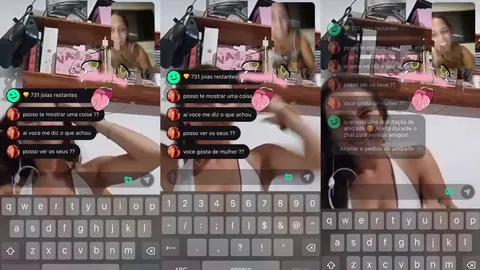 RUIVINHA DO OMEGLE GOZANDO PRA NOVINHA INOCENTE NA CHAMADA