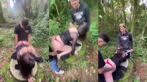 No mato  levando rola de dois