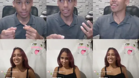 RUIVINHA DO OMEGLE DEIXANDO O VIRGEM DE PAU DURO