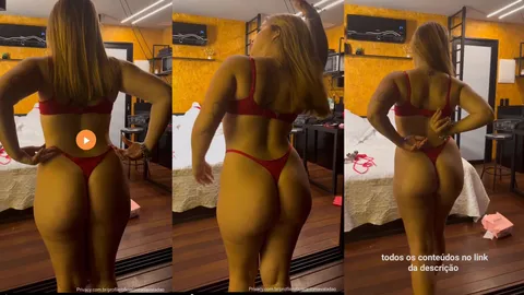 ANTÔNIA VALADÃO EXIBINDO O RABÃO PRA CÂMERA