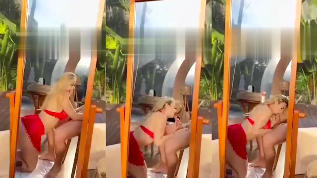 SARAH ESTANISLAU MAMANDO O NAMORADO E TOMANDO LEITINHO