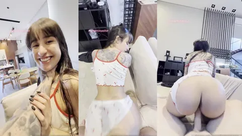 Novinha bunduda fazendo sexo gostoso