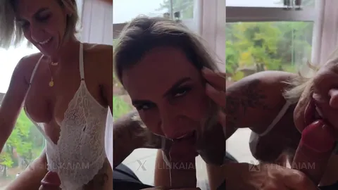 Coroa gostosa Lilika Teixeira mamando dotado sacana