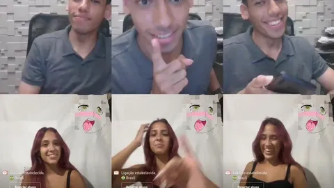 RUIVA DO OMEGLE DEIXANDO O VIRGEM DE PAU DURO