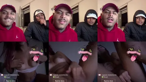 RUIVA ABRIU UMA LIVE E GOZOU BATENDO SIRIRICA PROS DOIS MALOQUEIROS