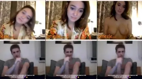 ELA VIU A PICA GIGANTE E TEVE QUE AJUDAR ELE A GOZAR