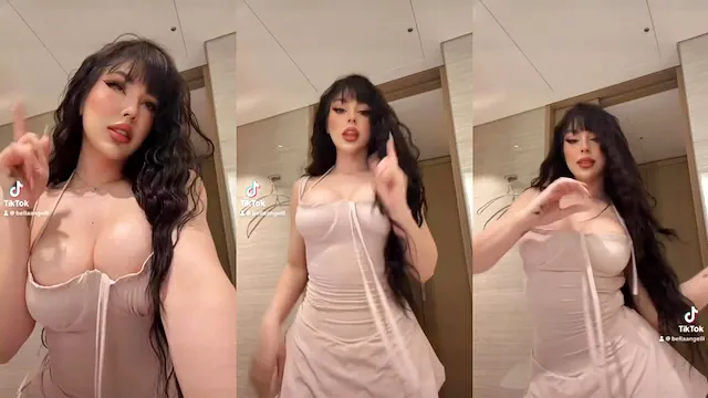 Vazou peitinho da Bella Angel