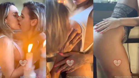 Pornô lésbico Tuani Basotti transando com muito tesão com a puta gostosa Lilika Teixeira