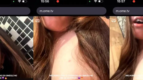 NOVINHA PEITUDA SE MASTURBANDO NO OMEGLE