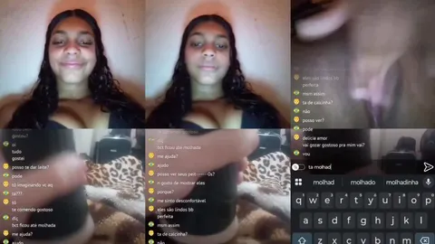 (OMEGLE) ELE CONVENCEU ELA A MOSTRAR A BUCETINHA MOLHADA