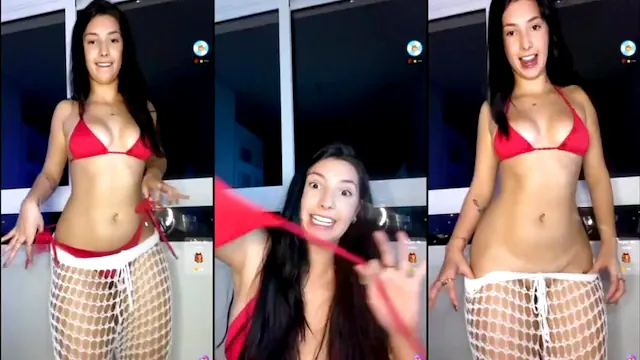 Safada bem putinha na live vazou